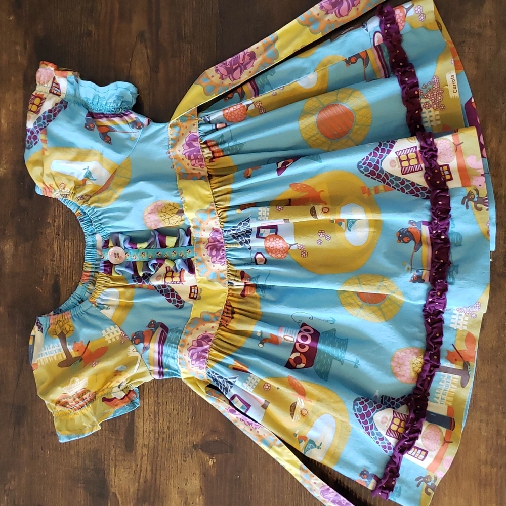 Matilda Jane Paint by Numbers Dress Girls size 4 Spring/ Summer. Party. EUC